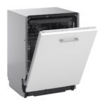 LG DB273TX QuadWash™ Fully Integrated Dishwasher with TrueSteam™, ThinQ (Wi-Fi) 60cm 14 Place Settings 3 Drawers A Silver