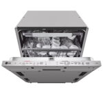 LG DB365TXS QuadWash™ Fully Integrated Dishwasher with TrueSteam™, ThinQ (Wi-Fi) 60cm 14 Place Settings 3 Drawers B Silver