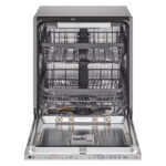 LG DB365TXS QuadWash™ Fully Integrated Dishwasher with TrueSteam™, ThinQ (Wi-Fi) 60cm 14 Place Settings 3 Drawers B Silver