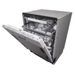 LG DB365TXS QuadWash™ Fully Integrated Dishwasher with TrueSteam™, ThinQ (Wi-Fi) 60cm 14 Place Settings 3 Drawers B Silver