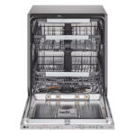 LG DB475TXS QuadWash™ Fully Integrated Dishwasher with TrueSteam™, ThinQ (Wi-Fi) 60cm 14 Place Settings 3 Drawers A Silver