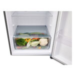 LG GTBV44PYBKD Top Freezer Freestanding Refrigerator 461 Litres Total No Frost ThinQ (Wi-Fi) 185x70cm E Silver
