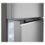 LG GTBV44PYBKD Top Freezer Freestanding Refrigerator 461 Litres Total No Frost ThinQ (Wi-Fi) 185x70cm E Silver