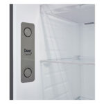 LG GTBV44PYBKD Top Freezer Freestanding Refrigerator 461 Litres Total No Frost ThinQ (Wi-Fi) 185x70cm E Silver