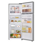 LG GTBV44PYFKD Top Freezer Freestanding Refrigerator 461 Litres Total No Frost 185x70cm E Silver