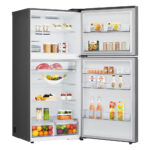 LG GTBV61PYBQD Top Freezer Freestanding Refrigerator 612 Litres Total No Frost ThinQ (Wi-Fi) 184x86cm E Silver