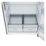 LG GTBV61PYBQD Top Freezer Freestanding Refrigerator 612 Litres Total No Frost ThinQ (Wi-Fi) 184x86cm E Silver