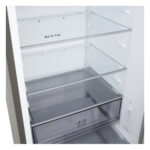 LG GBBSJ10EPY Bottom Freezer Freestanding Refrigerator 333 Litres Total No Frost ThinQ (Wi-Fi) 186x60cm E Silver