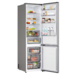 LG GBBSJ21EPY Bottom Freezer Freestanding Refrigerator 375 Litres Total No Frost ThinQ (Wi-Fi) 203x60cm E Silver