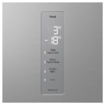 LG GBF7272DPY Bottom Freezer Freestanding Refrigerator 386 Litres Total No Frost with Water Dispenser ThinQ (Wi-Fi) 203x60cm D Silver