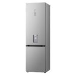 LG GBF7272DPY Bottom Freezer Freestanding Refrigerator 386 Litres Total No Frost with Water Dispenser ThinQ (Wi-Fi) 203x60cm D Silver