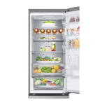 LG GBF7272DPY Bottom Freezer Freestanding Refrigerator 386 Litres Total No Frost with Water Dispenser ThinQ (Wi-Fi) 203x60cm D Silver