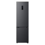 LG GBBSJ21DEP Bottom Freezer Freestanding Refrigerator 375 Litres Total No Frost ThinQ (Wi-Fi) 203x60cm D Dark Grey