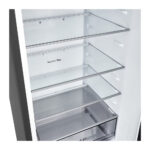 LG GBBSJ21DEP Bottom Freezer Freestanding Refrigerator 375 Litres Total No Frost ThinQ (Wi-Fi) 203x60cm D Dark Grey