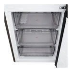 LG GBBSJ21DEP Bottom Freezer Freestanding Refrigerator 375 Litres Total No Frost ThinQ (Wi-Fi) 203x60cm D Dark Grey