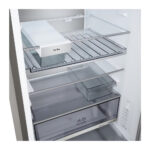 LG GBBS716CPY Bottom Freezer Freestanding Refrigerator 333 Litres Total No Frost ThinQ (Wi-Fi) 186x60cm C Silver