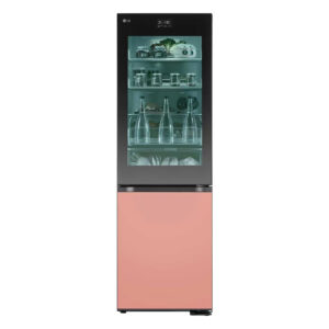 LG GBG719MDNN MoodUP™ Bottom Freezer Freestanding Refrigerator 352 Litres Total No Frost with Instaview™ ThinQ (Wi-Fi) 187x60cm D Satin White