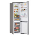 LG GBBSJ20EPY Bottom Freezer Freestanding Refrigerator 375 Litres Total No Frost ThinQ (Wi-Fi) 203x60cm E Silver