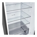LG GBBSJ20EEP Bottom Freezer Freestanding Refrigerator 375 Litres Total No Frost ThinQ (Wi-Fi) 203x60cm E Dark Grey