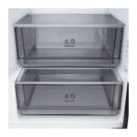 LG GBBSJ20EEP Bottom Freezer Freestanding Refrigerator 375 Litres Total No Frost ThinQ (Wi-Fi) 203x60cm E Dark Grey