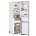 LG GBBSJ20DSW Bottom Freezer Freestanding Refrigerator 375 Litres Total No Frost ThinQ (Wi-Fi) 203x60cm D White