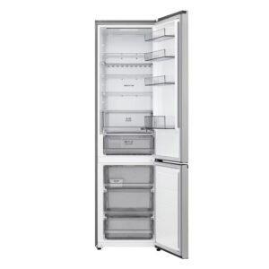 LG GBBS322CPY Bottom Freezer Freestanding Refrigerator 375 Litres Total No Frost ThinQ (Wi-Fi) 203x60cm C Silver