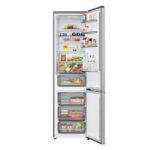 LG GBBS322CPY Bottom Freezer Freestanding Refrigerator 375 Litres Total No Frost ThinQ (Wi-Fi) 203x60cm C Silver