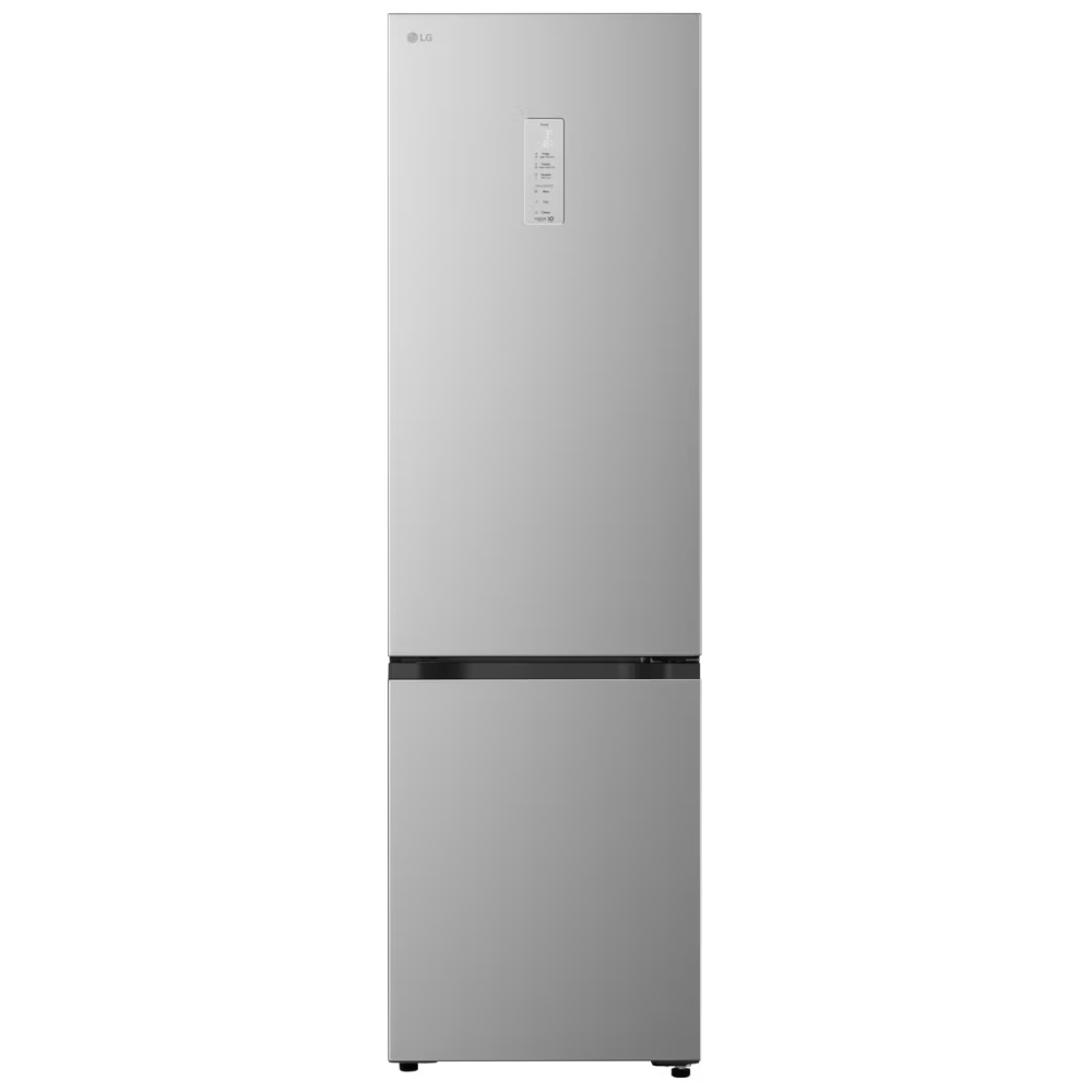 SKU1004275 LG GBBS525CPY Bottom Freezer Freestanding Refrigerator 375 Litres Total No Frost ThinQ (Wi-Fi) 203x60cm C Silver