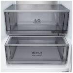LG GBBS525CPY Bottom Freezer Freestanding Refrigerator 375 Litres Total No Frost ThinQ (Wi-Fi) 203x60cm C Silver