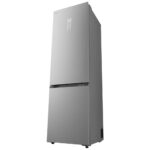 LG GBBS525CPY Bottom Freezer Freestanding Refrigerator 375 Litres Total No Frost ThinQ (Wi-Fi) 203x60cm C Silver