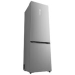 LG GBBS525CPY Bottom Freezer Freestanding Refrigerator 375 Litres Total No Frost ThinQ (Wi-Fi) 203x60cm C Silver