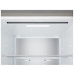 LG GBBS525CPY Bottom Freezer Freestanding Refrigerator 375 Litres Total No Frost ThinQ (Wi-Fi) 203x60cm C Silver