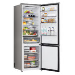 LG GBBW726AMB Bottom Freezer Freestanding Refrigerator 466 Litres Total No Frost ThinQ (Wi-Fi) 203x70cm A Silver