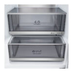 LG GBBS727CPY Bottom Freezer Freestanding Refrigerator 375 Litres Total No Frost ThinQ (Wi-Fi) 203x60cm C Silver