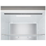 LG GBBS727CPY Bottom Freezer Freestanding Refrigerator 375 Litres Total No Frost ThinQ (Wi-Fi) 203x60cm C Silver