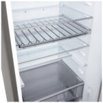 LG GBBS322BPY Bottom Freezer Freestanding Refrigerator 375 Litres Total No Frost ThinQ (Wi-Fi) 203x60cm B Silver