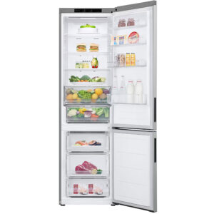 LG GBV22NCBPY Bottom Freezer Freestanding Refrigerator 387 Litres Total No Frost 203x60cm B Silver