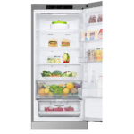 LG GBV22NCBPY Bottom Freezer Freestanding Refrigerator 387 Litres Total No Frost 203x60cm B Silver