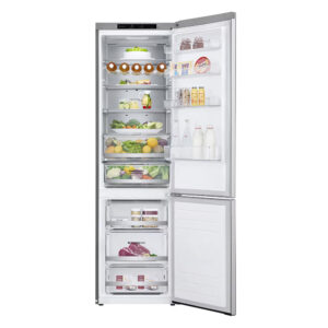 LG GBB92MBB3P Bottom Freezer Freestanding Refrigerator 381 Litres Total No Frost 203x60cm A Silver