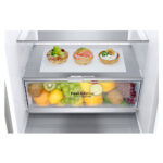 LG GBB92MBB3P Bottom Freezer Freestanding Refrigerator 381 Litres Total No Frost 203x60cm A Silver