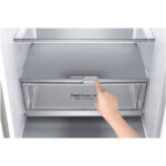 LG GBB92MBB3P Bottom Freezer Freestanding Refrigerator 381 Litres Total No Frost 203x60cm A Silver
