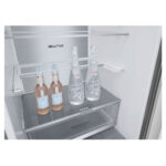 LG GBB92MBB3P Bottom Freezer Freestanding Refrigerator 381 Litres Total No Frost 203x60cm A Silver