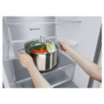LG GBB92MBB3P Bottom Freezer Freestanding Refrigerator 381 Litres Total No Frost 203x60cm A Silver