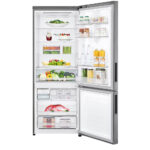 LG GBB566PZHMN Bottom Freezer Freestanding Refrigerator 451 Litres Total No Frost 185x70cm E Silver