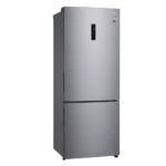 LG GBB566PZHMN Bottom Freezer Freestanding Refrigerator 451 Litres Total No Frost 185x70cm E Silver
