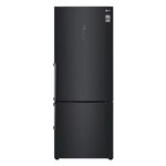 LG GBB569MCAMB Bottom Freezer Freestanding Refrigerator 451 Litres Total No Frost 185x70cm E Dark Grey