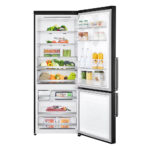 LG GBB569MCAMB Bottom Freezer Freestanding Refrigerator 451 Litres Total No Frost 185x70cm E Dark Grey