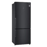 LG GBB569MCAMB Bottom Freezer Freestanding Refrigerator 451 Litres Total No Frost 185x70cm E Dark Grey