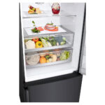 LG GBB569MCAMB Bottom Freezer Freestanding Refrigerator 451 Litres Total No Frost 185x70cm E Dark Grey