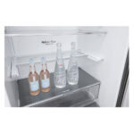 LG GBB569MCAMB Bottom Freezer Freestanding Refrigerator 451 Litres Total No Frost 185x70cm E Dark Grey